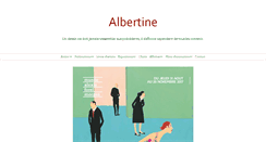 Desktop Screenshot of albertine.ch